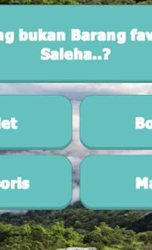 Saleha Halilintar Trivia Game 4