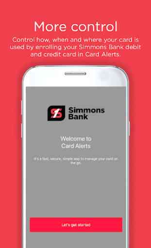 Simmons Bank Card Alerts 2