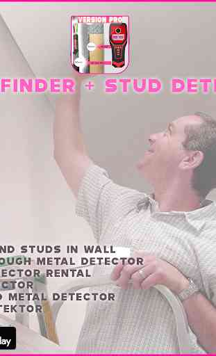 Stud Finder app -  Stud Detector Metal 3