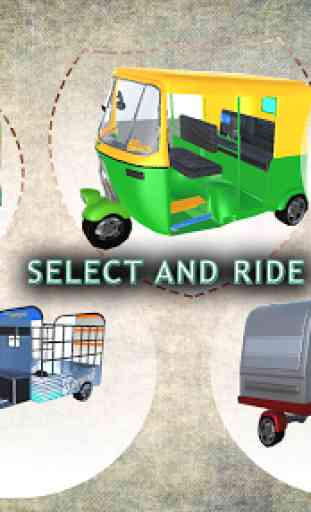 Tuk Tuk Rickshaw:  Auto Traffic Racing Simulator 3