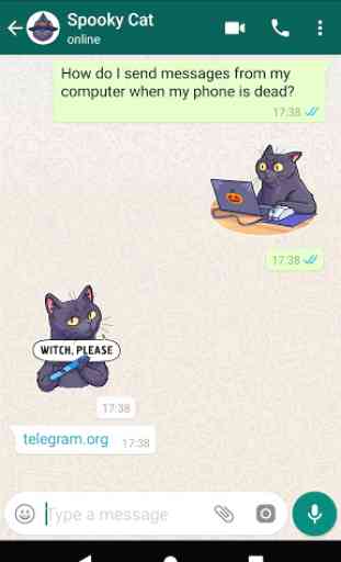 Unofficial telegram stickers for WhatsApp 2