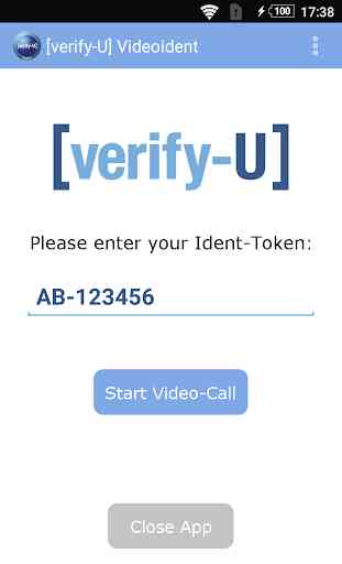 [verify-U] VideoIdent 1