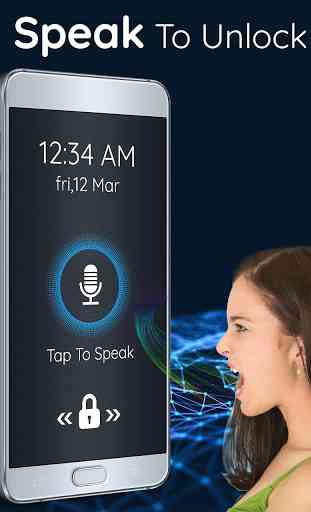 Voice Lock Screen:Unlock Screen With Voice Command 2
