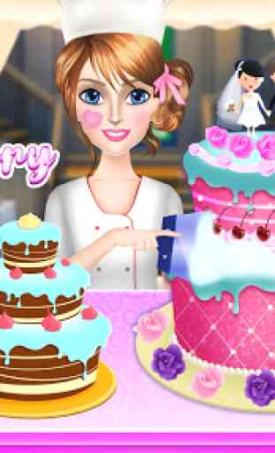 Wedding Party Cake Factory: Dessert Maker Games 1