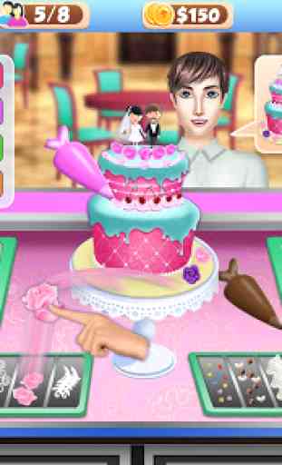 Wedding Party Cake Factory: Dessert Maker Games 2