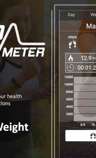 Weight loss Tracker-Step Counter Pedometer 3