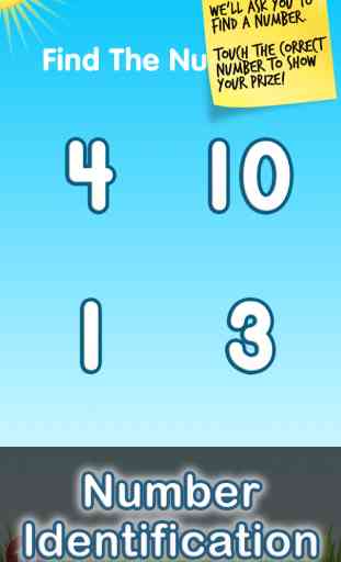 Number Quiz Free - the numbers tracing game for kids learning 123s 3