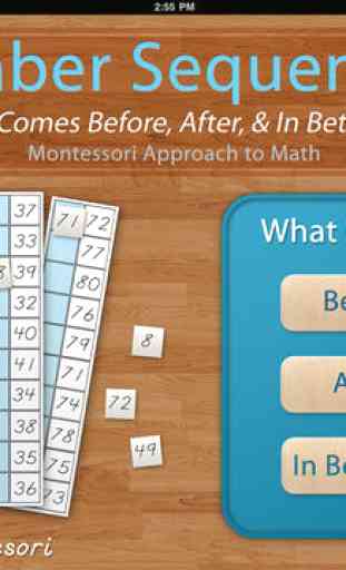 Number Sequencing: What Comes Before, After & In Between? - A Montessori Approach To Math 1