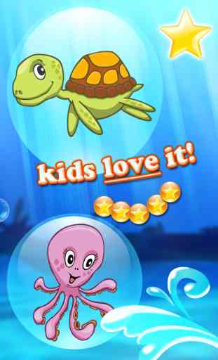 Ocean puzzle HD for toddlers and kindergarten kids with colorful ocean animals and fishes Deluxe 2