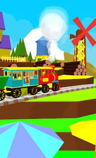 3D Train Driving Game For Kids 4