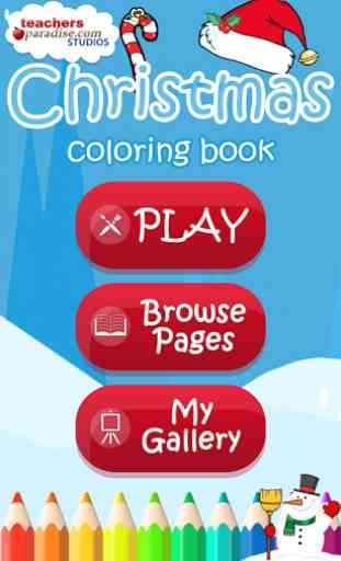 Christmas Coloring Book Games 1