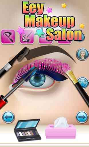 Eyes Makeup Salon - kids games 2
