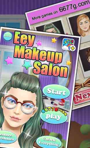 Eyes Makeup Salon - kids games 3