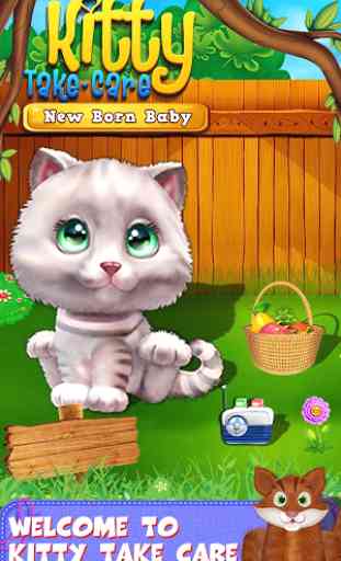 Kitty Take Care New Born Baby 1