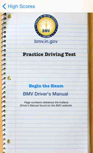 MyBMV Driving Test Practice App 1