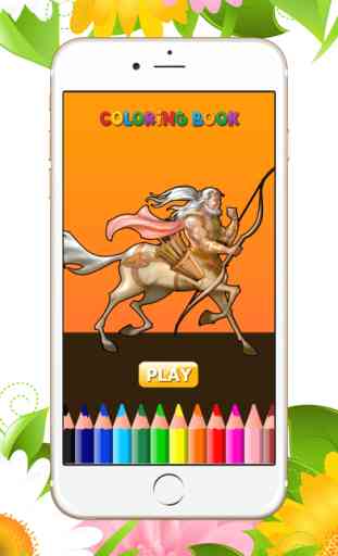 Mythical Creatures Coloring Book for Kids 1