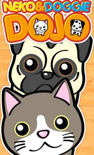 Neko & Doggie Dojo - My Dear Mini Smart Pets Choice Games 1