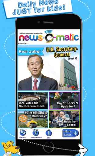 News-O-Matic, Daily Reading for Kids 1