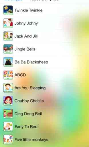 Nursery Rhymes: perfect rhymes app 4 kid & toddler 2