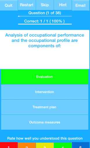 Occupational Therapy - NBCOT Study Quiz Exam 2016 2