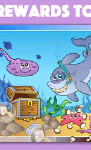 Ocean puzzles for kids and toddlers 3