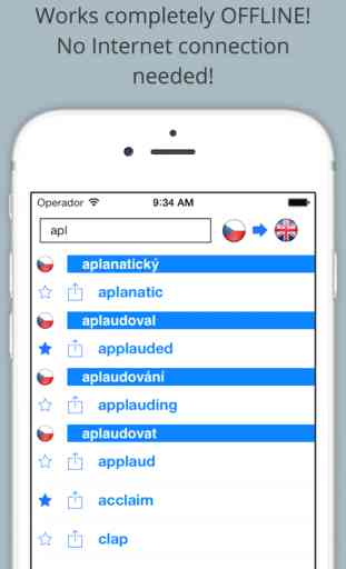 Offline English Czech Dictionary with Voice 1