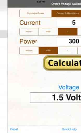 Ohm's Law for Power, Current, Voltage & Resistance 3