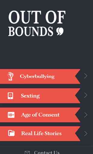 Out of Bounds – Cyberbullying, Sexting & Age of consent laws 1