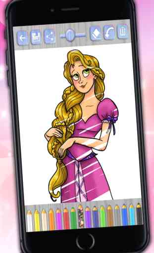 Paint Rapunzel Princess 1