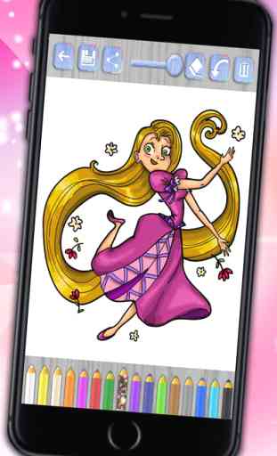 Paint Rapunzel Princess 2