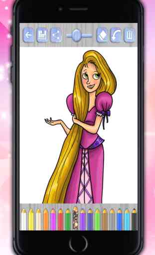 Paint Rapunzel Princess 3