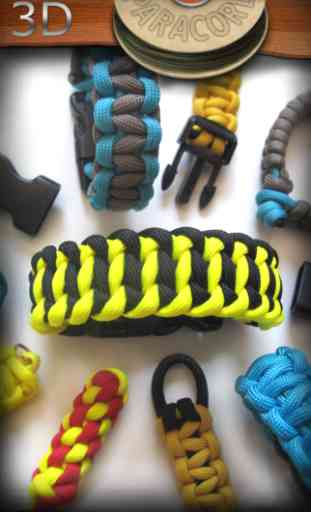 Paracord 3D: Animated Paracord Instructions 1