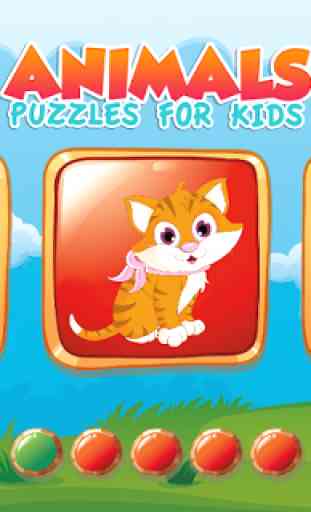 Puzzles for kids Farm Animals 1