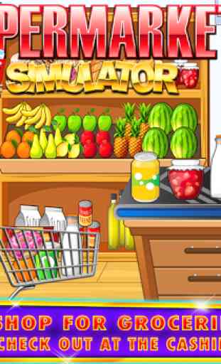 Supermarket Grocery Store Kids 1