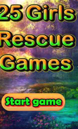 25 Girls Rescue Games 1