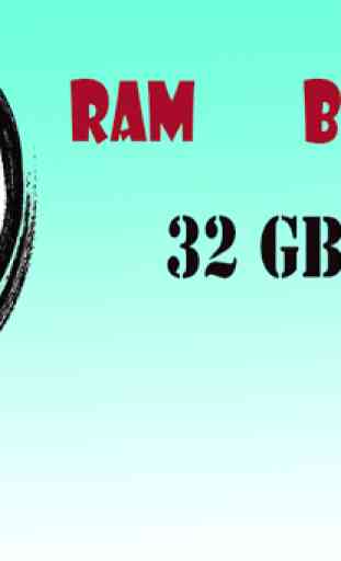 32 GB Ram Booster - One Tap Speed Booster free 2