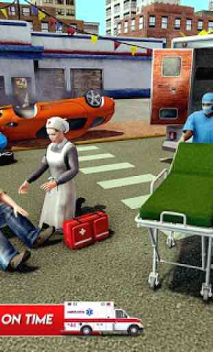 911 Rescue Ambulance Simulator 2