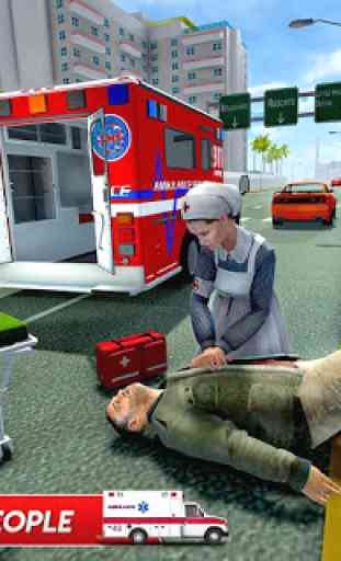 911 Rescue Ambulance Simulator 3