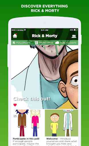 Amino for Rick and Morty 1