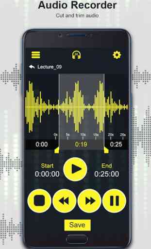 Audio Recorder-Record voice notes&audio converter 3