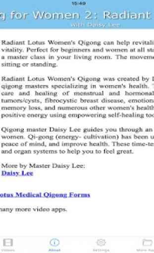 Beginner Qigong for Women 2 (YMAA) Daisy Lee 4