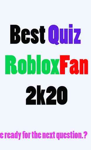Best Quiz Free for Robux 2k20 3