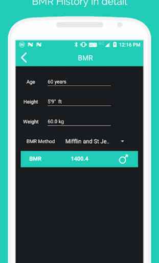 BMI Calculator - Weight Loss & BMR Calculator 4