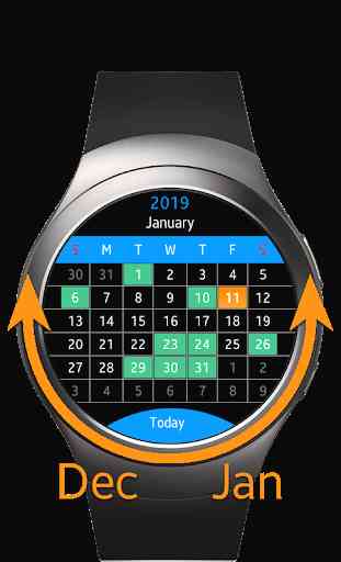 Calendar Gear - Google Calendar for Samsung Watch 1