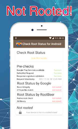 Check Root Status - with SafetyNet by Google 3