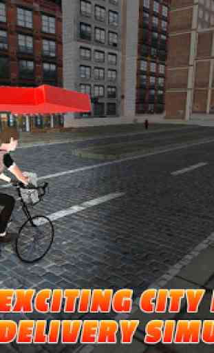 City Bicycle Simulation : Newspaper Delivery 4