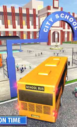 City School Bus Simulator 2019: Free driving 2