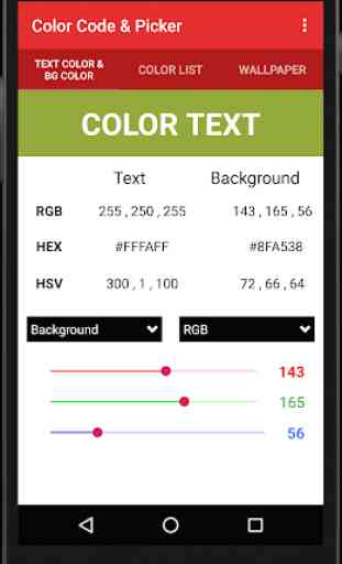 Color Code Picker : HTML RGB HEX Color Code 2