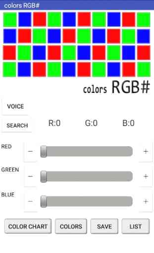 Color Codes & Color Chart  colors RGB# 1