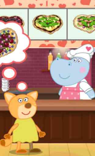 Cooking games: Valentine's cafe for Girls 2